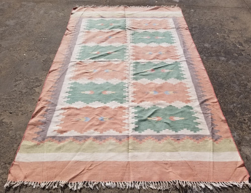 Vintage Traditional Handmade Beautiful Turkish Floor Rug Carpet 260x155 cm
