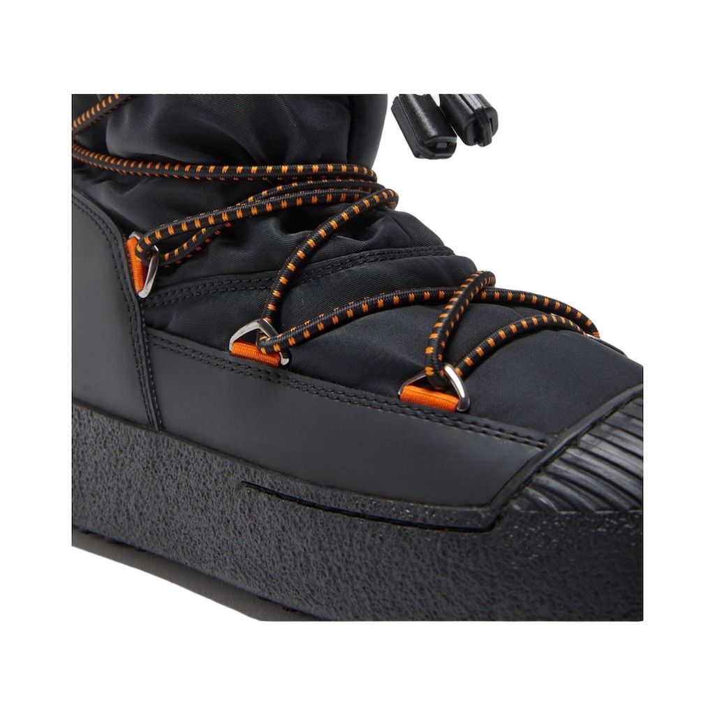 Moon Boots Men's Snow Boots MTrack Black/Orange Size 10.5 | eBay