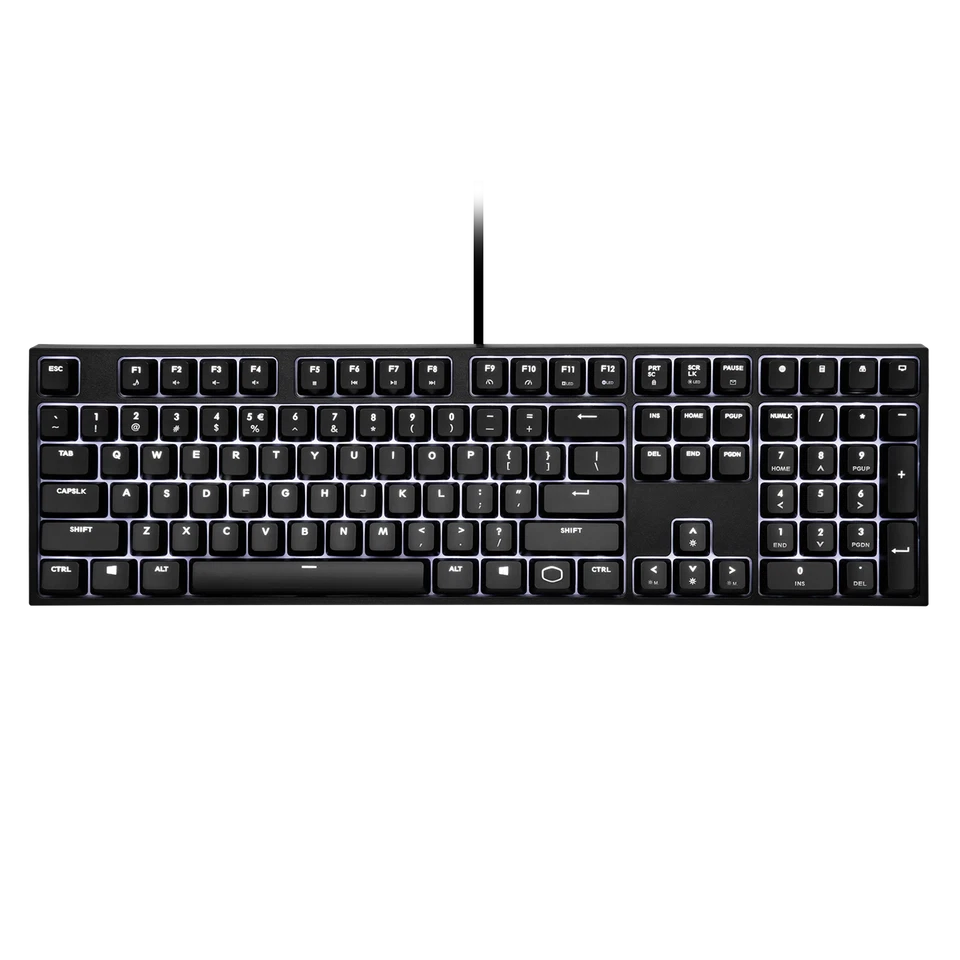 Cooler Master CK320 Cherry MX Red Gaming Keyboard English Hebrew LED BACKLIGHT - Image 2 of 4