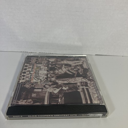 Alice Cooper CD Greatest Hits Rock 1970s 12 Song Compilation Final Album as Band - Picture 7 of 7