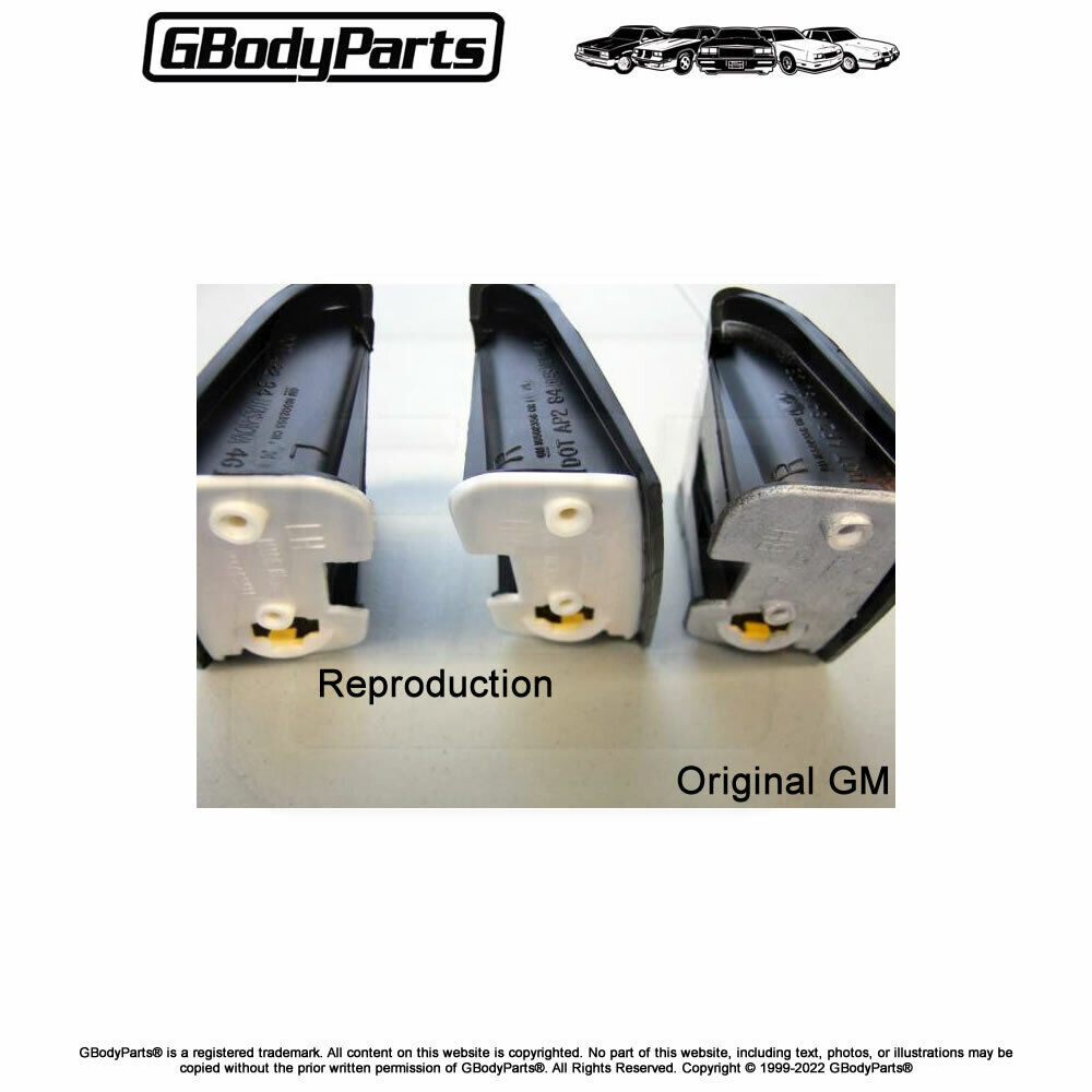 84-87 Grand National T-Type Regal Black Headlight Side 84-87 Grand National T-Type Regal Black Headlight Side