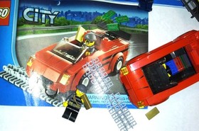 LEGO CITY: High speed Chase (60007) #66 white, Building toy, collectible, Police