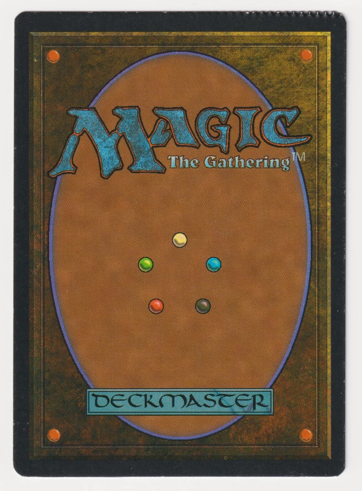 Crimped Trade Caravan HP Homelands 1995 WOTC MTG Magic Factory Error Misprint! - Image 2 of 2