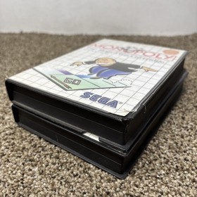 Sega Master System Game Lot Rocky Monopoly Game Lot In Cases Tested