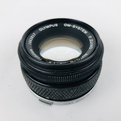 Olympus OM 50mm f1.8 F.Zuiko Auto-S Film Camera Lens F. Zuiko