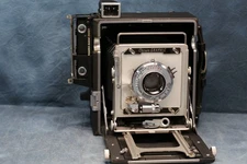 Graflex 1953 Crown Graphic 4x5 **NOT ESTATE FIND ** Tested Fully Working READY +