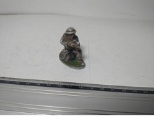Fig&uuml;rchen Soldat IN Blei Alu Antik Quiralu? Vintage Nr. 14