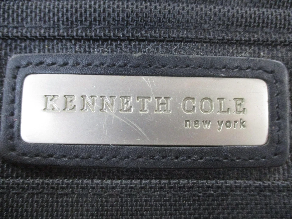 Kenneth Cole New York Negro Laptop Maletín Bolso Correa para el Hombro Expandible Trabajo Foto 2 de 4