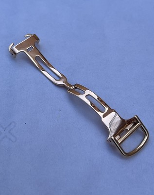 Cartier Faltschließe 18k Roségold 16mm Vintage 80er 90er