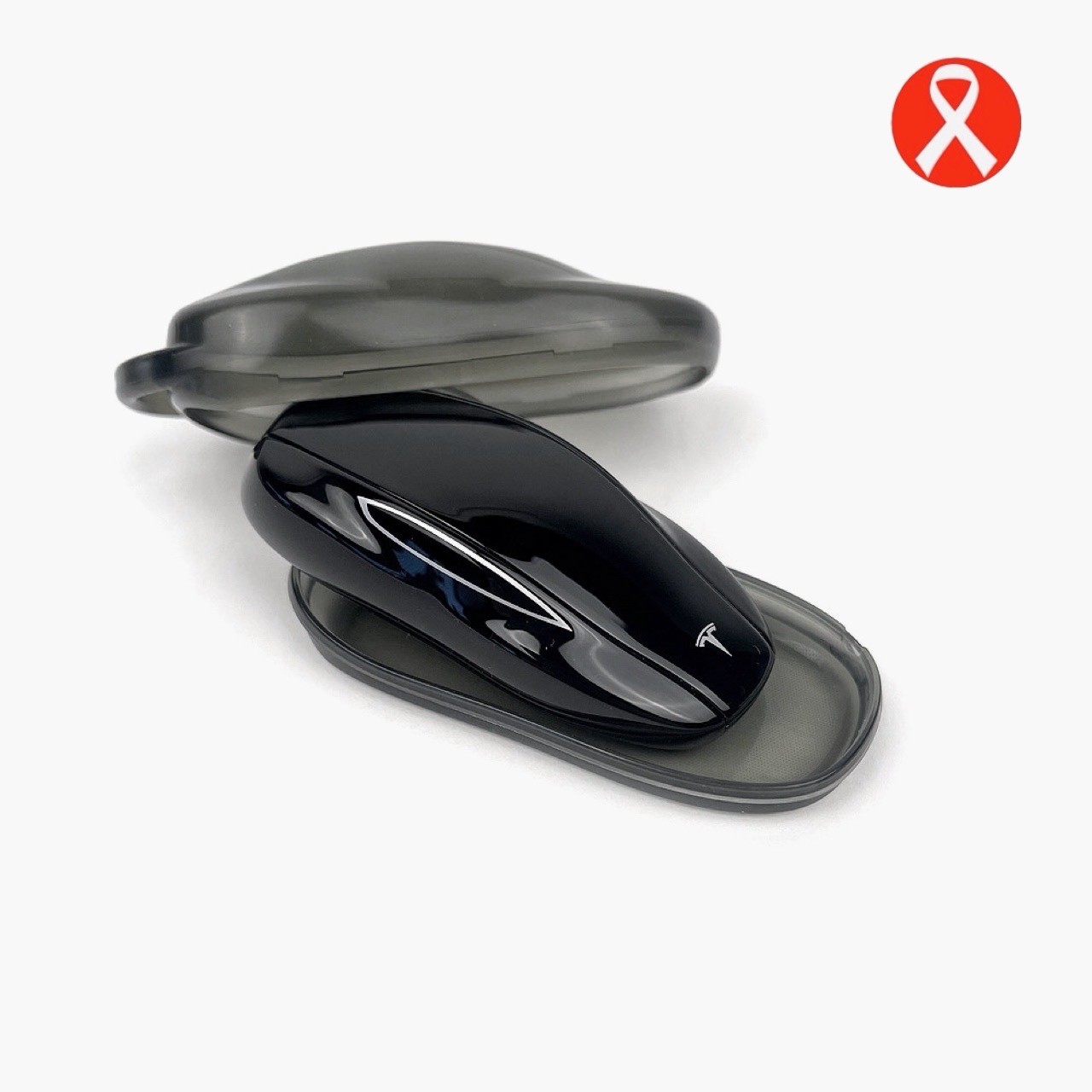 Tesla Key Fob Case Silicone Full Cover Model 3 Y S X Protector Black