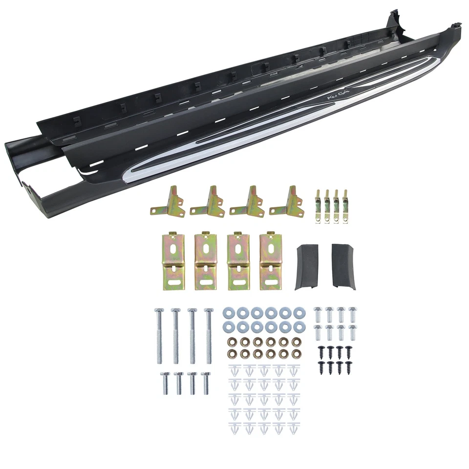 Running Board Side Step Nerf Bars 6in Fit 2013-2019 Ford Escape - Image 4 of 4