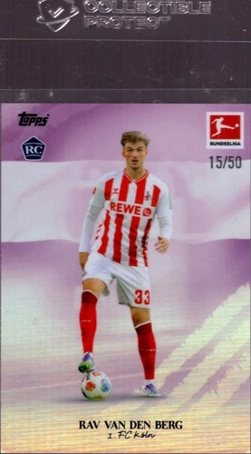 Rav Van Den Berg RC Purple /50 2025-26 Topps International Stars Bundesliga