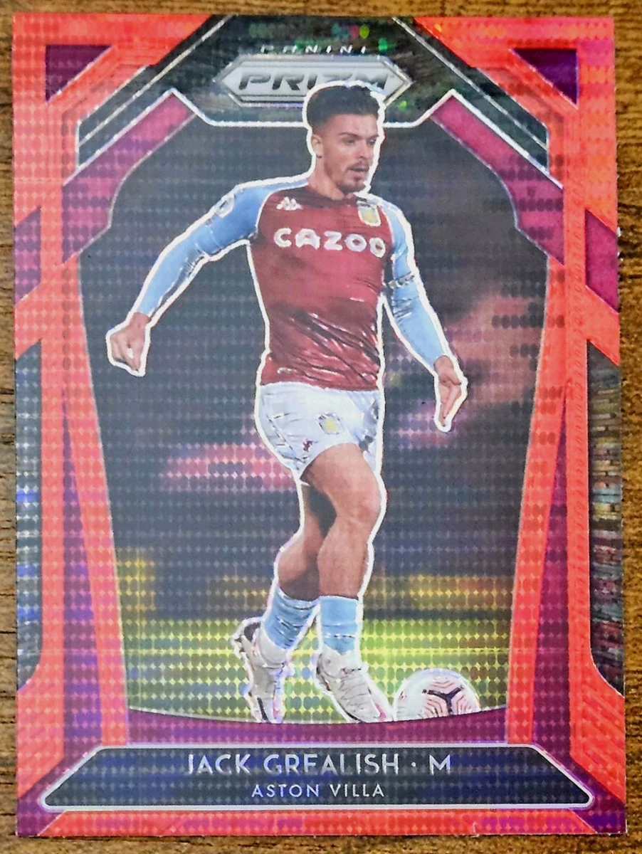 2020-21 PANINI PRIZM プレミア Jack Grealish Jack Grealish 2020-21 Panini Prizm Premier League Choice Blue