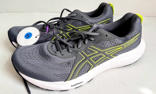 ASICS Gel-Contend 9 Men’s Running Shoes Size 11 Gray Yellow AmpliFoam+