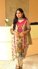 Salwar Kameez Pakistani Indian Wedding Party Wear Dress Bollywood Palazzo Suit