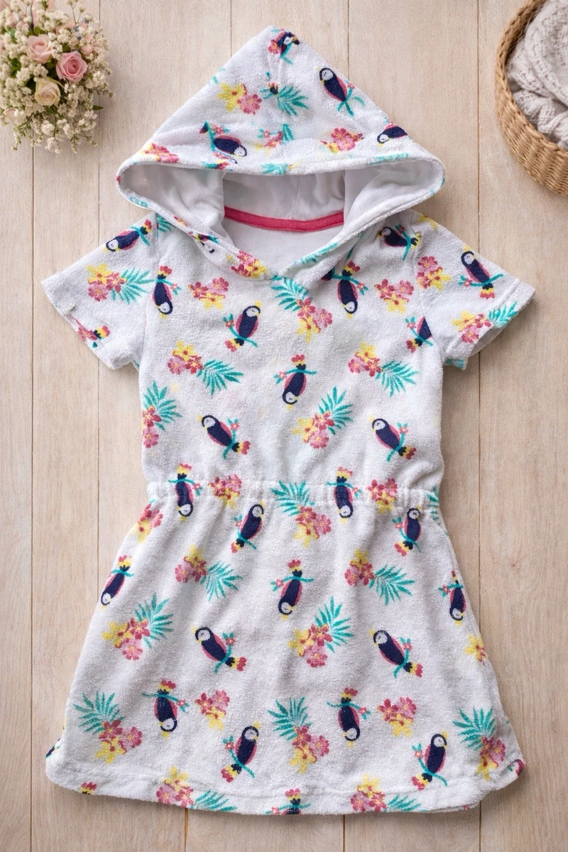 Girls Towelling Beach Dress for sale | eBay UK
