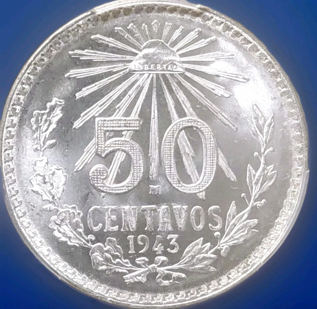 50 Centavos Silver 1943 Year Mexican Coins (1905-Now) for sale | eBay