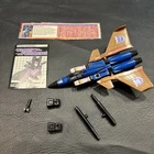 CLEAN & COMPLETE Transformers G1 Decepticon Jet DIRGE W/ Booklet Vintage 1985