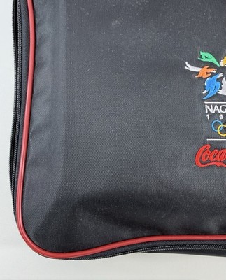New Nagano 1998 Winter Olympics Official Pin Trading Bag w/Tag +