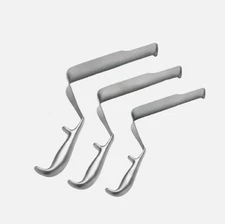 Pelvis Retractor Deep Surgery 3 PCS Set Surgical Orthopedic Instruments