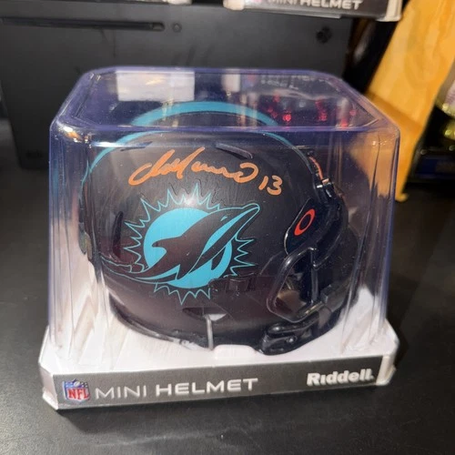 Dan Marino Signed/Autographed Miami Dolphins Mini Helmet/Radtke Sports Hologram