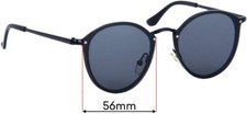 SFx Replacement Sunglass Lenses Fits The Nolan Bros Classic - 56mm Wide