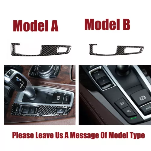 Para BMW F10 Serie 5 Accesorios interiores de fibra de carbono Cubierta completa del kit 2011-2017 - Imagen 2 de 12
