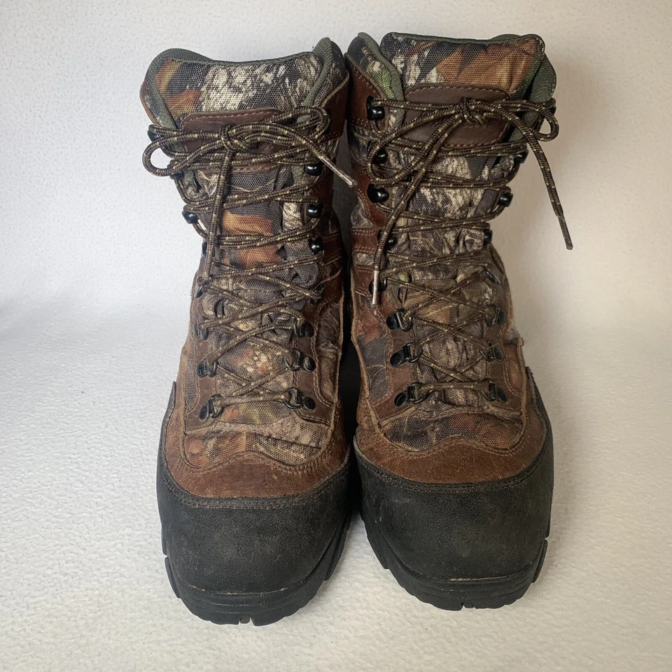 CABELAS Dry  Plus Camo Boots Men's Size 10 M  Thinsulate Ultra Hunting Outdoors - Image 3 of 4