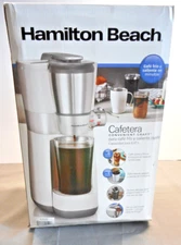 Hamilton Beach Convenient Craft Rapid Cold Brew & Hot Coffee Maker 16oz NEW