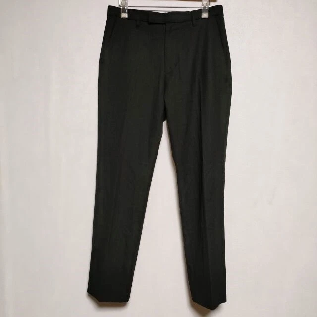 URBAN RESEARCH Size M center press slacks Pants black 3-0505G∞ | eBay
