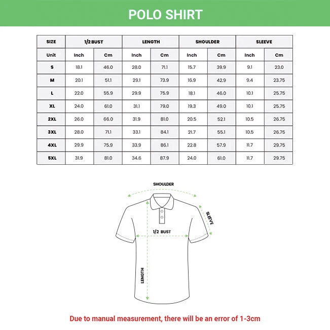 Archer And Target Board Green, Personalized Name Archery 3D Polo Shirt for men,