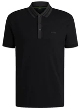 HUGO BOSS PAULE TAPE BLACK POLO MEN 50533272001