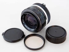 SOLIGOR WIDE-AUTO 35MM 2.8 NIKON F MOUNT WIDE ANGLE LENS w/ FILTER