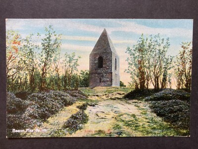 The Beacon Pike, Penrith Cumberland Vintage Postkarte T12