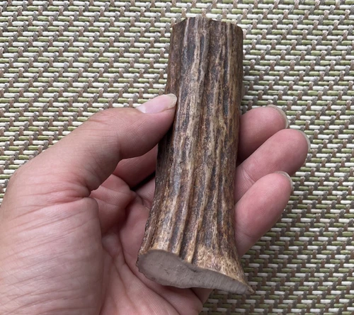 New Arrived Moose Antler Stag Taper Roll Knife Scale Handle Materials - Picture 2 of 5
