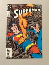 SUPERMAN #7 NM DC COMICS 1987 - COPPER AGE - 1ST APPEARANCE RAMPAGE
