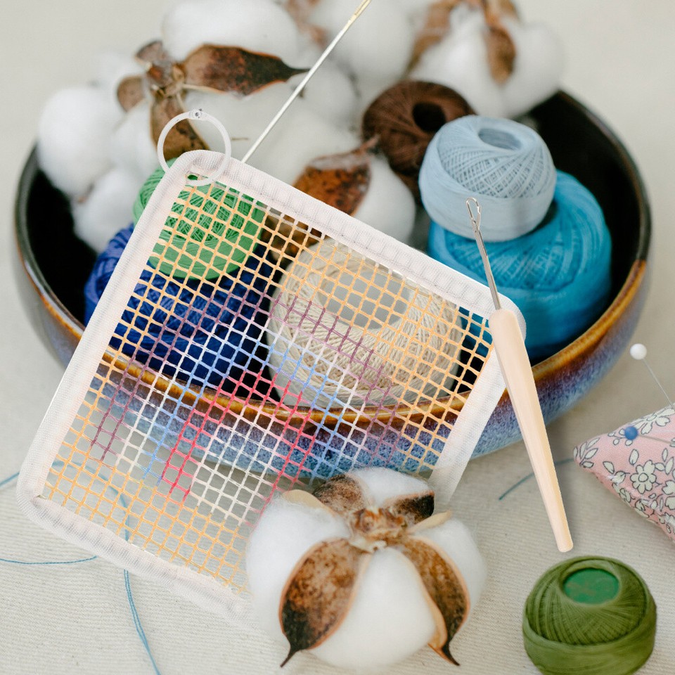 3 Pack Coaster Kit Embroidery Starter Kits DIY Materials Needlework Cup