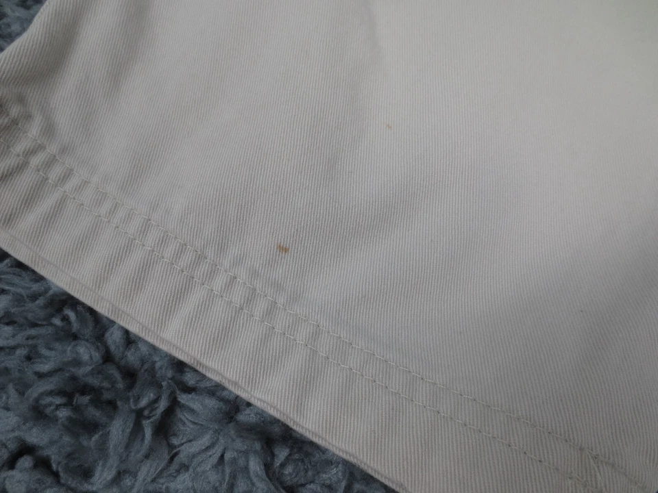 Pantalones Hidráulicos Mujer 31x17 Beige Caqui Carpintero Capri Crop Logo Ropa de Trabajo * Foto 3 de 4