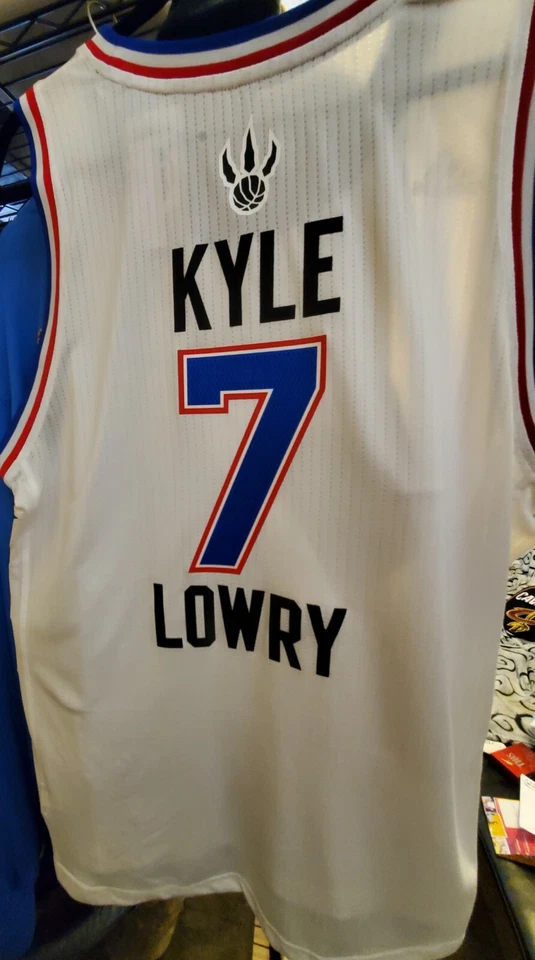 Camiseta Adidas Kyle Lowry Toronto Raptors NYC All Star Talla L Foto 2 de 2