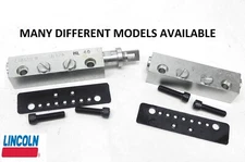 NEW LINCOLN INDUSTRIAL Grease Oil Lubrication Manifold Body Valve Fittings (HR)