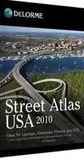 Street Atlas 2010 PC DVD custom maps road routes trip planning aerial images +