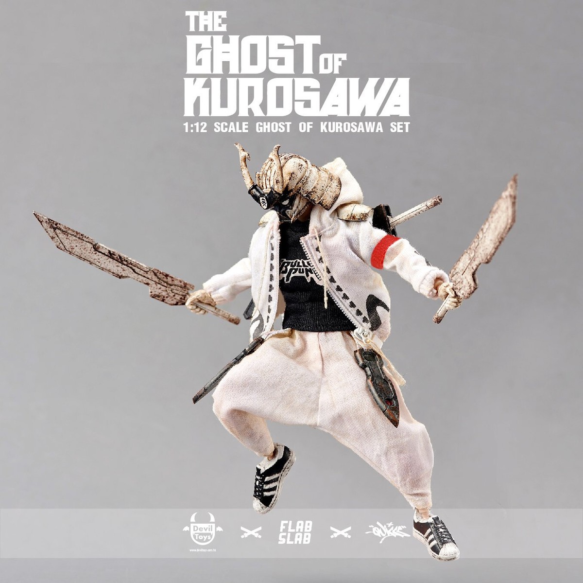 その他 DEVILTOYS MWR THE GHOST OF KUROSAWA 1/12 Devil Toys 1/12 THE GHOST OF KUROSAWA White Color Action