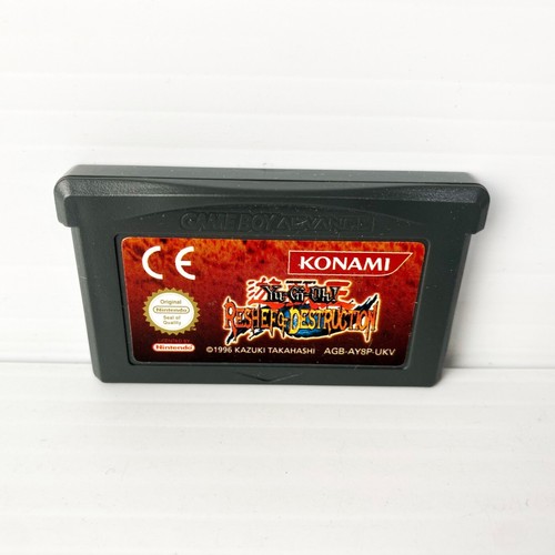 Yu Gi Oh: Reshef Of Destruction + Box, Manual - Nintendo GBA - Tested & Working - Picture 9 of 10