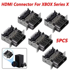 5PCS HDMI 2.1 Port Socket Dock Connector Replacement For Microsoft Xbox Series X