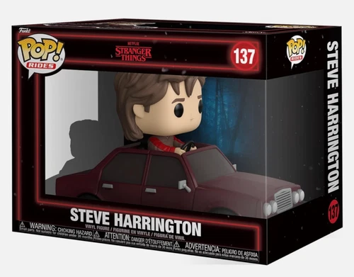 Funko Pop! Rides Stranger Things Steve Harrington with Car #137