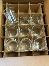 LOT OF 9: KIMAX NO. 14000 250ML GLASS BEAKER WITH SPOUT
