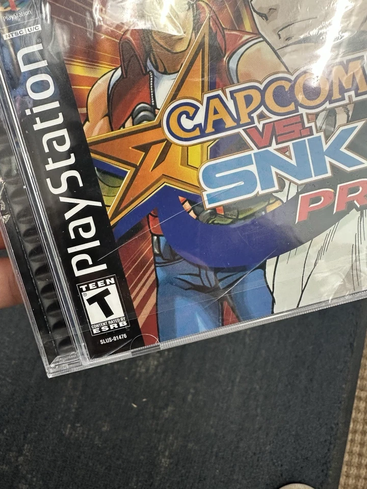 Capcom Vs Snk Pro Ps1 PLAYSTATION 1 - BRAND NEW - FACTORY SEALED - Image 4 of 4