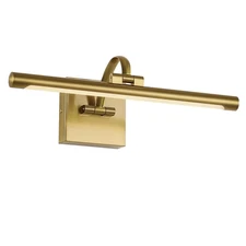 Brass Picture Lights for Wall Hard-Wired LED Picture Lighting Dimmable Art Li...