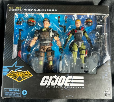 #ad G.I. Joe Classified Series Falcon amp; Quarrel 2 Pack #138 Walmart Pulse Exclusive $45.00