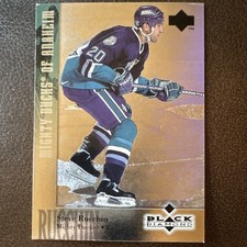 Upper Deck 1996-97 Black Diamond Steve Rucchin #20 Rookie Mighty Ducks NHL
